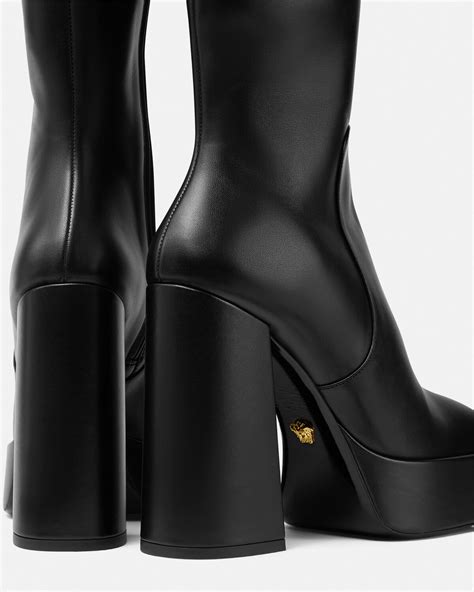 versace platform gogo boots|Versace aevitas boots.